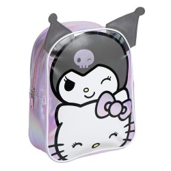 Mochila Kuromi Hello Kitty 27cm