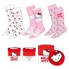 Set 3 calcetines Hello Kitty adulto - imagen 1
