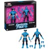 Blister 2 figuras Wolverine Spiderman Los 4 Fantasticos Marvel - imagen 1
