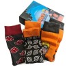 Set 3 calcetines Naruto Shippuden adulto surtido - imagen 1
