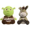 Peluche Comfeez Shrek y Asno Sherk 30cm surtido - imagen 1
