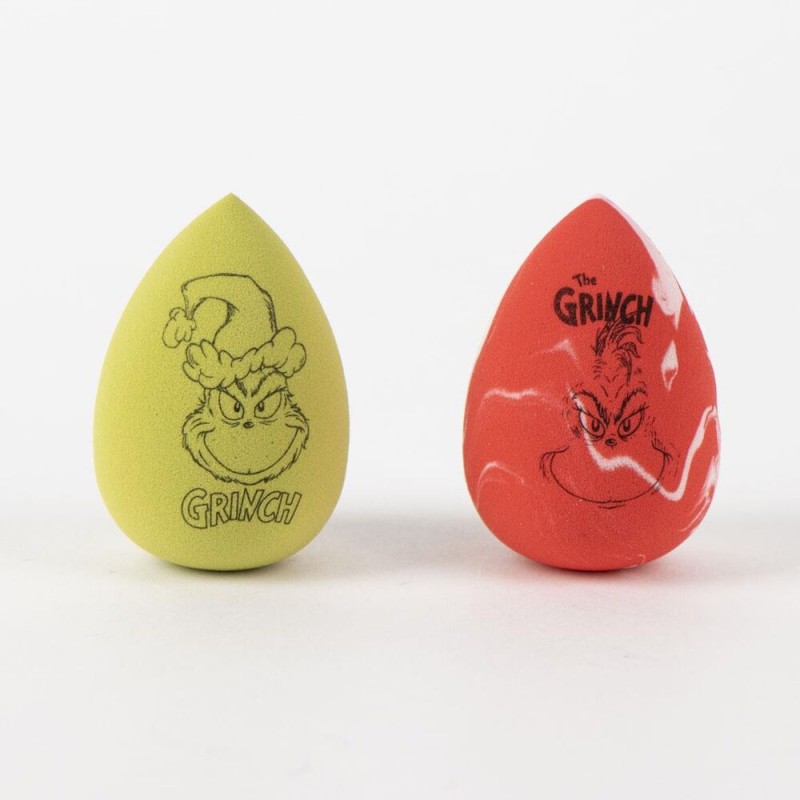 Blister 2 esponjas maquillaje El Grinch