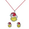Set Colgante + pendientes Navidad El Grinch - imagen 1