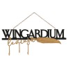 Letrero madera Wingardium Harry Potter - imagen 1