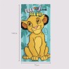 Toalla El Rey Leon Disney microfibra - imagen 3