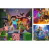 Puzzle Minecraft 3x49pzs - imagen 2