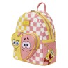 Mochila SpongeBob SquarePants & Patrick Star Checkered Loungefly 26cm - imagen 2