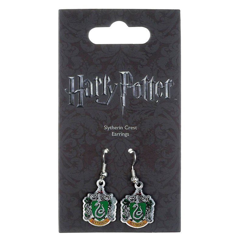 Pendientes Slytherin Crest Harry Potter