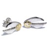 Set pendientes Deathly Hallows Golden Snitch Platform Harry Potter - imagen 3