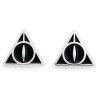 Pendientes Deathly Hallows Harry Potter - imagen 2