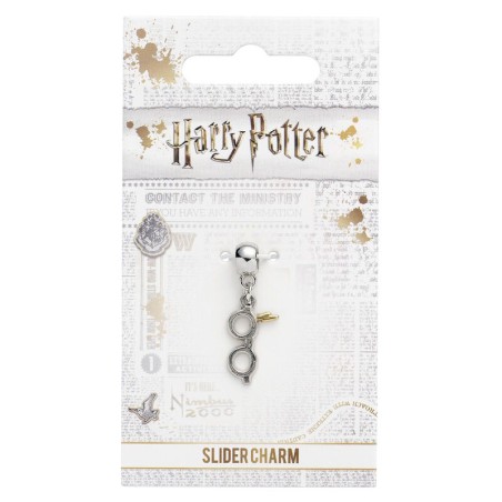 Colgante charm Bolt with Glasses Harry Potter