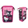 Plumier Kuromi & Hello Kitty triple - imagen 1