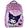 Mochila Purple Kuromi Hello Kitty 42cm - imagen 3