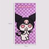 Toalla Kuromi Hello Kitty microfibra - imagen 3