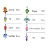 Llavero peluche Del Reves Disney Pixar surtido - imagen 2