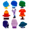 Set 9 figuras Del Reves 2 Doorables Disney Pixar 4cm - imagen 3