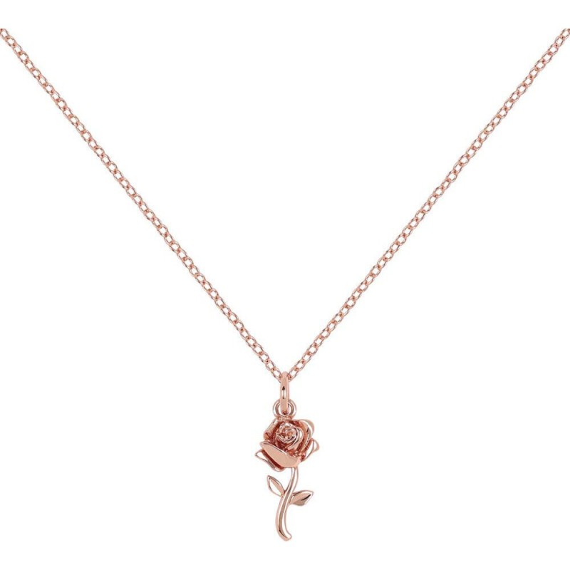 Colgante Rosa La Bella y la Bestia Disney