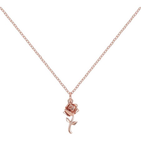Colgante Rosa La Bella y la Bestia Disney