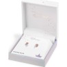 Pendientes Rosa La Bella y la Bestia Disney plata - imagen 2