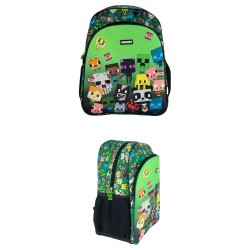Mochila Characters Minecraft 40cm
