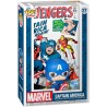 Figura POP Comic Cover Marvel Avengers Capitan America - imagen 2