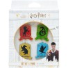 Set 4 pins Hogwarts Harry Potter - imagen 2