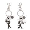 Set 2 Llaveros Jack Skellington Pesadilla Antes de Navidad Disney - imagen 1