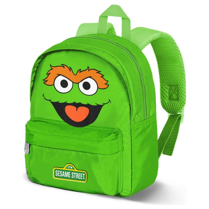 Mochila Oscar Barrio Sesamo 27cm