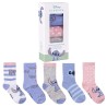 Blister 5 calcetines Stitch Disney - imagen 1