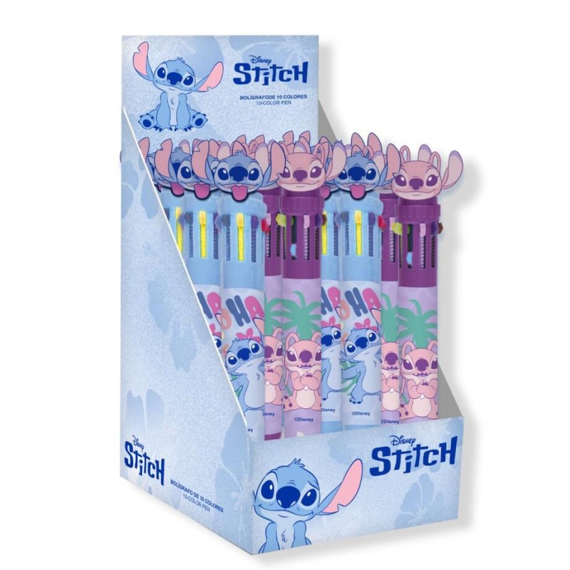 Boligrafo colores Stitch Disney surtido
