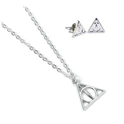 Set Colgante y pendientes Reliquias de la Muerte Harry Potter