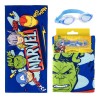 Set toalla + gafas natacion Los Vengadores Avengers Marvel - imagen 1
