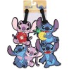 Set 4 Etiquetas de Equipaje Angel & Stitch Disney - imagen 1