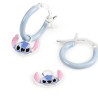 Pendientes Charm Stitch Disney plata - imagen 2
