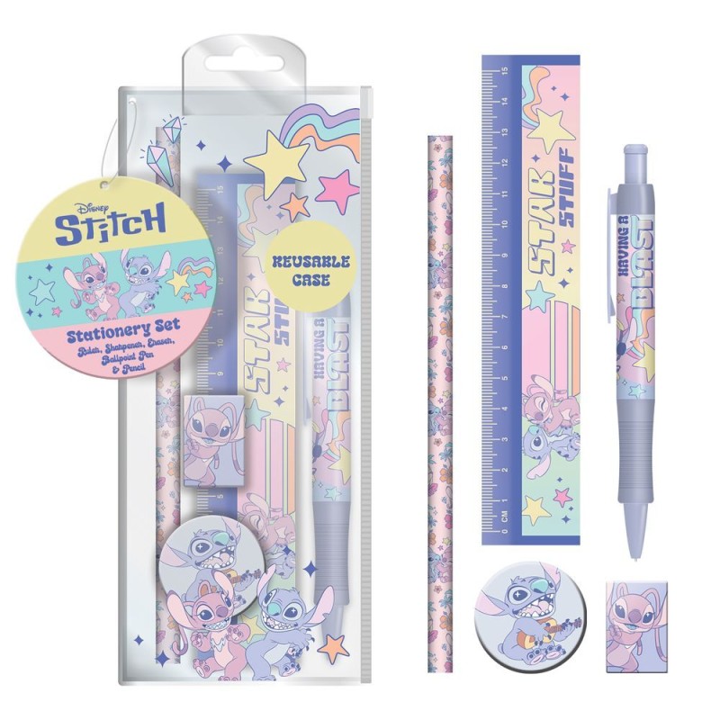 Set papeleria Stitch Disney