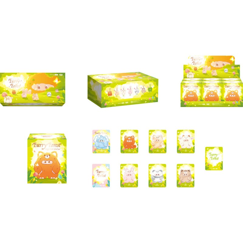 Muñeco sorpresa Bosque peludo Giggle Monster surtido