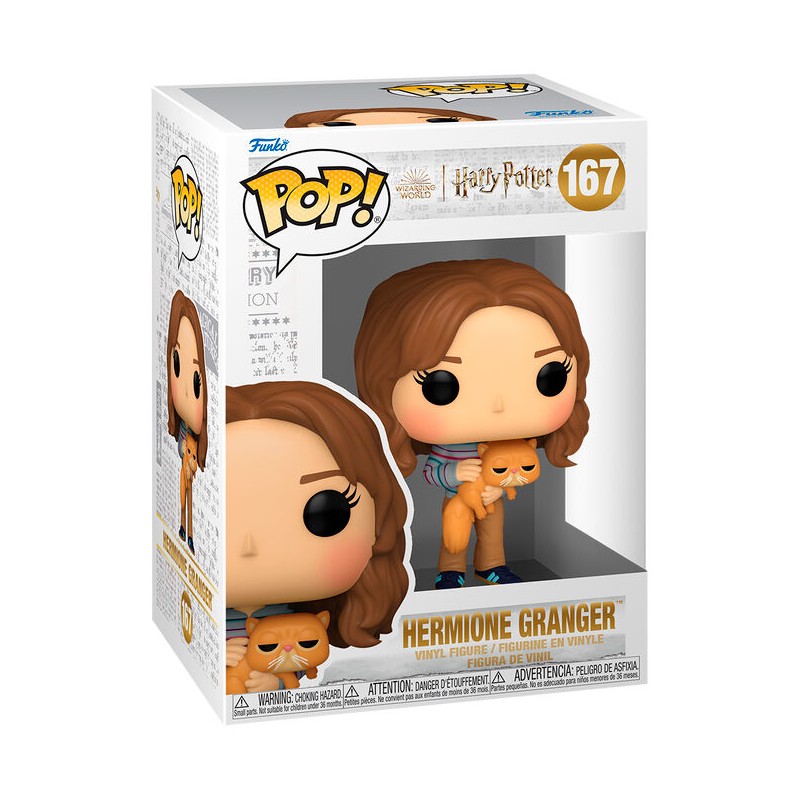 Figura POP Harry Potter y el Prisionero de Azkaban - Hermione Granger with Crookshanks