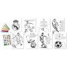 Set de Colorear con pegatinas Real Madrid - imagen 2