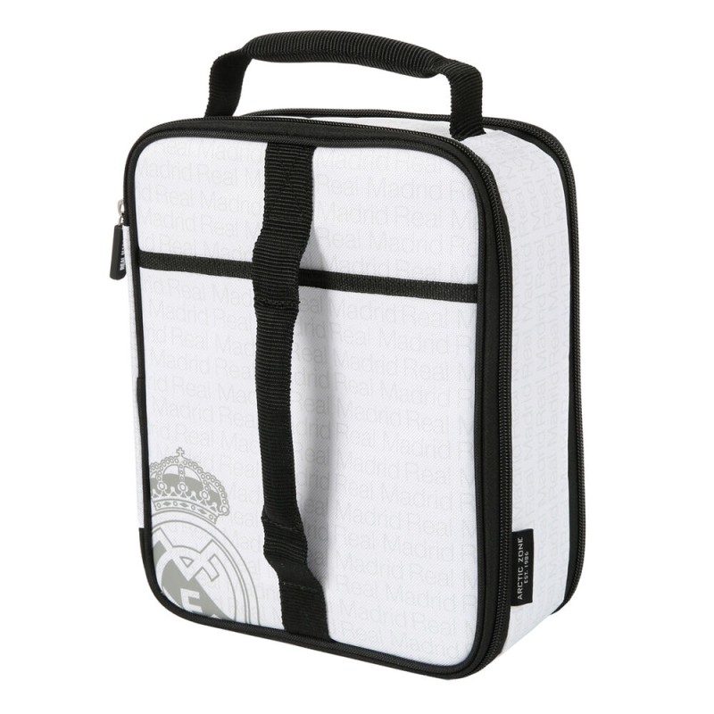 Bolsa porta alimentos termica + tupper Real Madrid