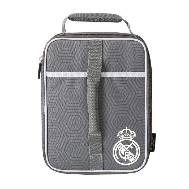 Bolsa porta alimentos termica + tupper Real Madrid