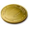 Moneda Bernabeu Dorada Real Madrid - imagen 3