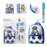 Set papeleria Mini Mochila Real Madrid - imagen 3