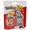 Blister 4 gomas borrar Pokemon - imagen 1
