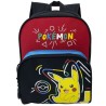 Mochila Pikachu Pokemon 30cm - imagen 1