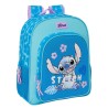 Mochila Hawaii Stitch Disney 38cm adaptable - imagen 1