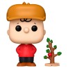 Figura POP Peanuts Charlie Brown with Tree - imagen 1