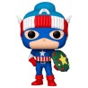 Figura POP Marvel Capitan America Holiday - imagen 2