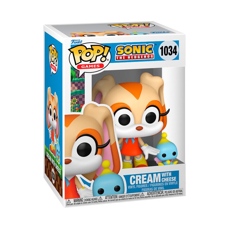 Figura POP Sonic The Hedgehog Cream with Cheese