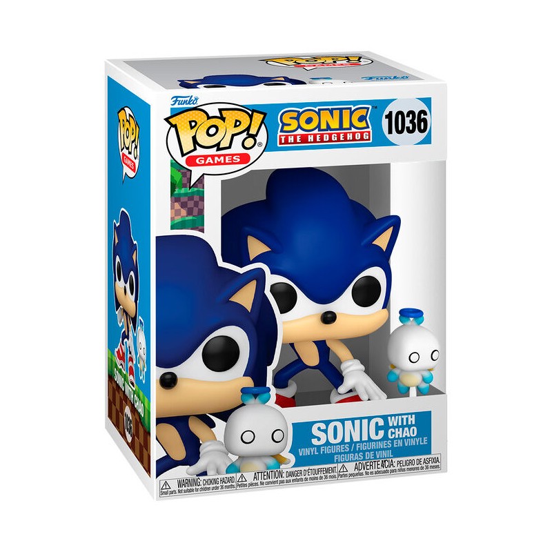 Figura POP Sonic The Hedgehog Sonic with Chao
