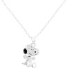 Colgante 3D Snoopy Peanuts plata - imagen 1